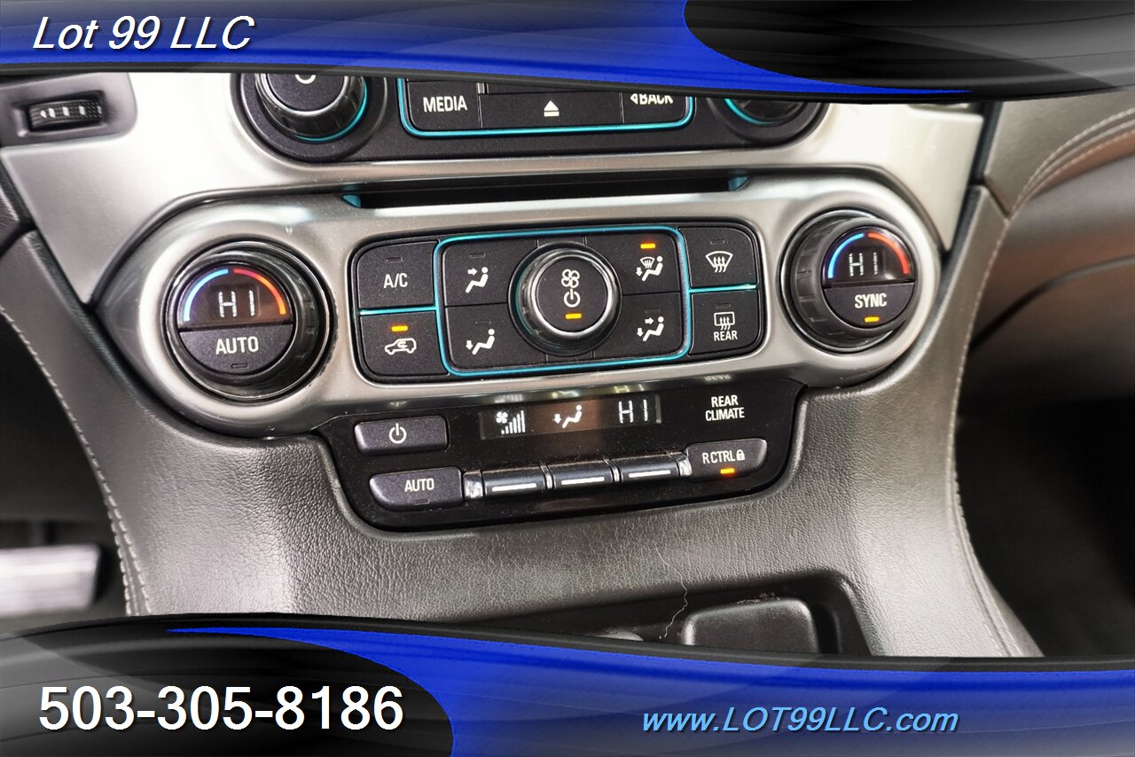 2016 Chevrolet Tahoe LT 4X4 V8 5.3L Auto ONLY 53K Low Miles Heated  Leather Seats 3 ROW SEATING Black Wheels Newer Tires - Photo 22 - Milwaukie, OR 97267