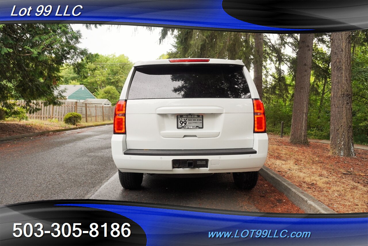 2016 Chevrolet Tahoe LT 4X4 V8 5.3L Auto ONLY 53K Low Miles Heated  Leather Seats 3 ROW SEATING Black Wheels Newer Tires - Photo 10 - Milwaukie, OR 97267