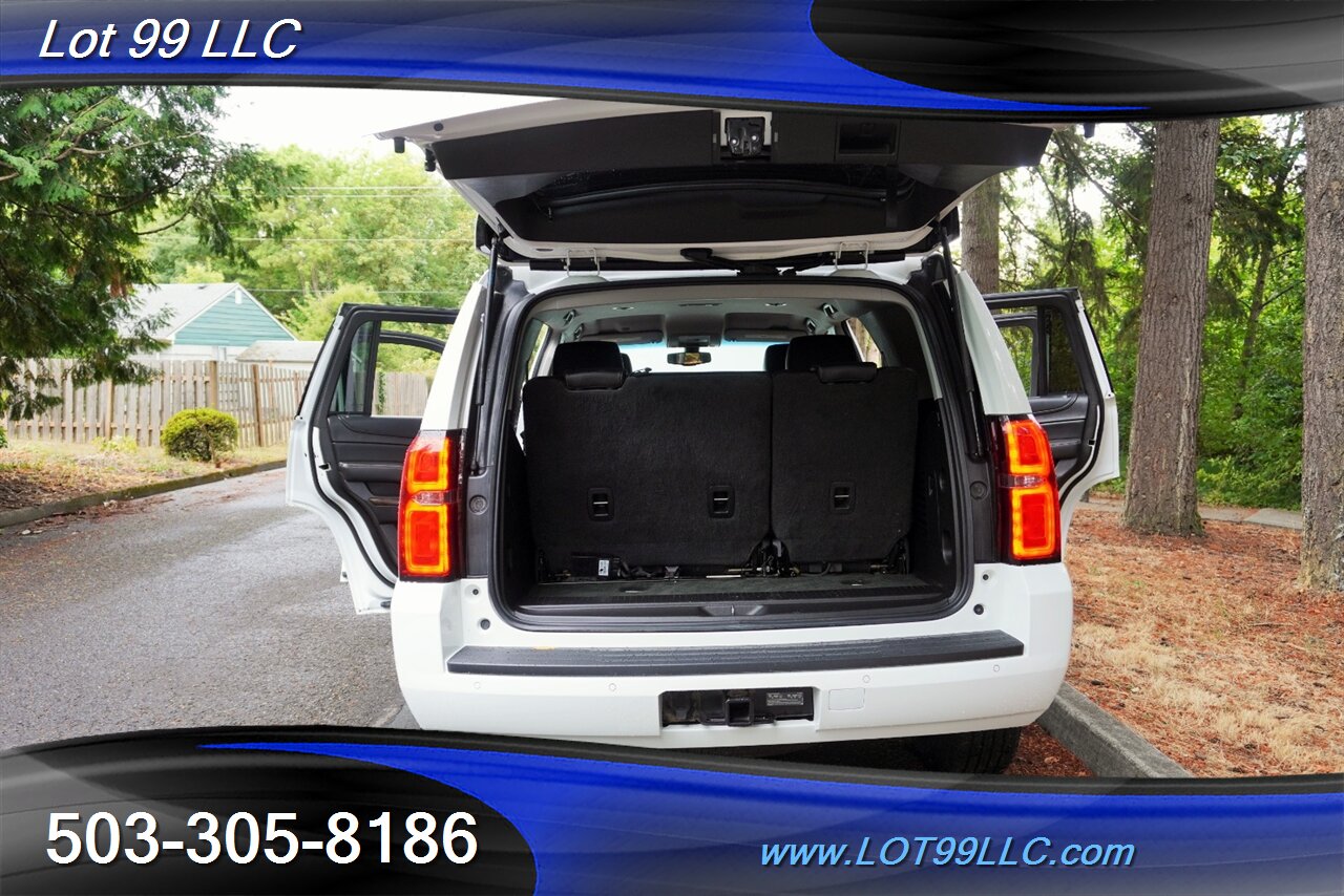2016 Chevrolet Tahoe LT 4X4 V8 5.3L Auto ONLY 53K Low Miles Heated  Leather Seats 3 ROW SEATING Black Wheels Newer Tires - Photo 33 - Milwaukie, OR 97267