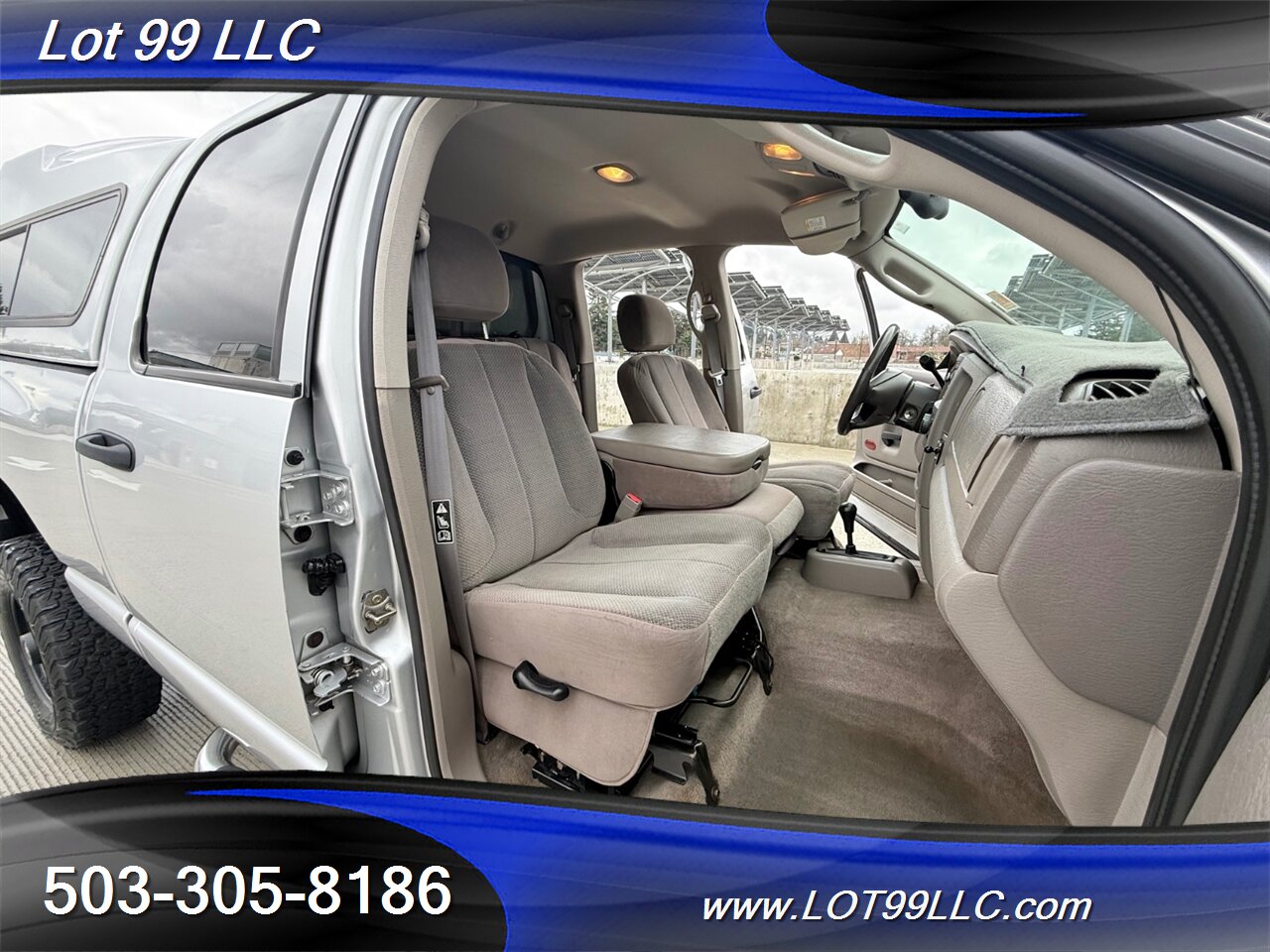 2003 Dodge Ram 3500 SLT Quad Cab 4x4 Cummins 5.9 Turbo Diesel Lifted  Canopy Ranch Bumper - Photo 17 - Milwaukie, OR 97267