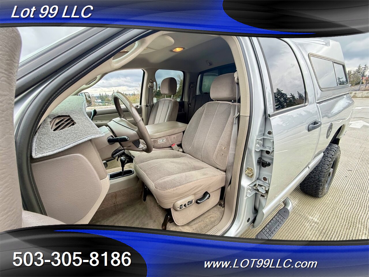 2003 Dodge Ram 3500 SLT Quad Cab 4x4 Cummins 5.9 Turbo Diesel Lifted  Canopy Ranch Bumper - Photo 14 - Milwaukie, OR 97267