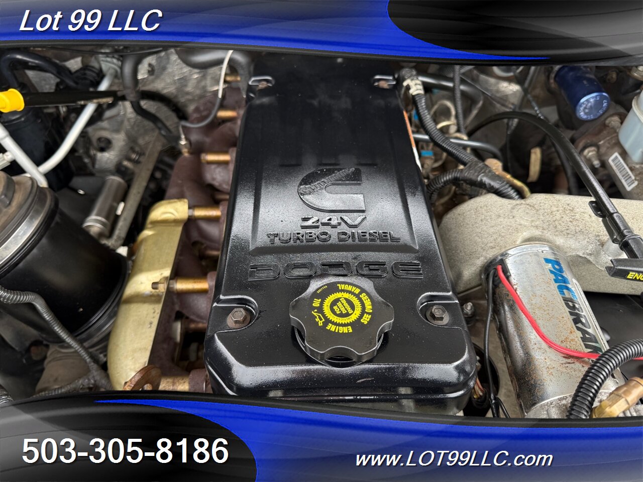 2003 Dodge Ram 3500 SLT Quad Cab 4x4 Cummins 5.9 Turbo Diesel Lifted  Canopy Ranch Bumper - Photo 3 - Milwaukie, OR 97267