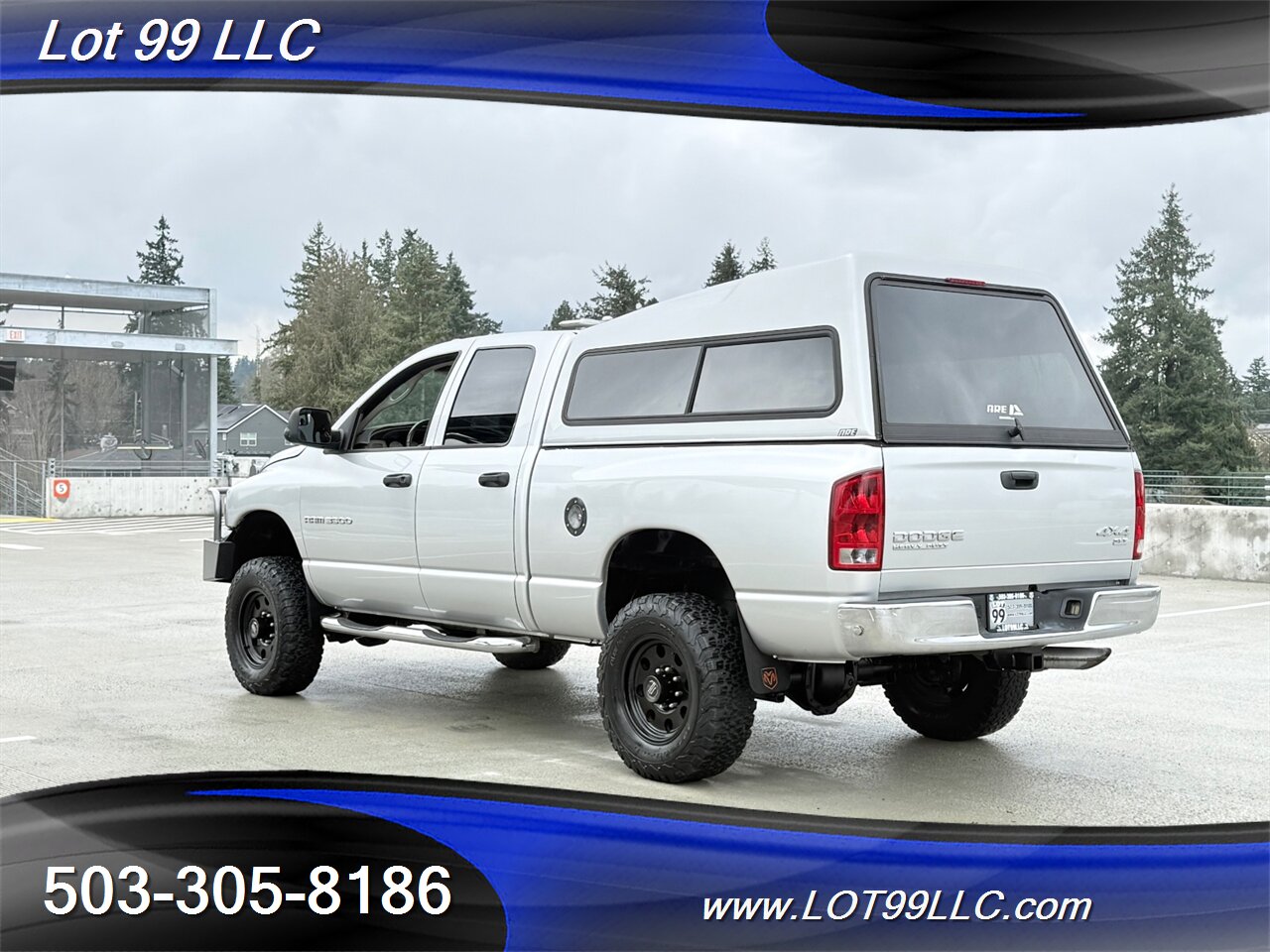 2003 Dodge Ram 3500 SLT Quad Cab 4x4 Cummins 5.9 Turbo Diesel Lifted  Canopy Ranch Bumper - Photo 10 - Milwaukie, OR 97267
