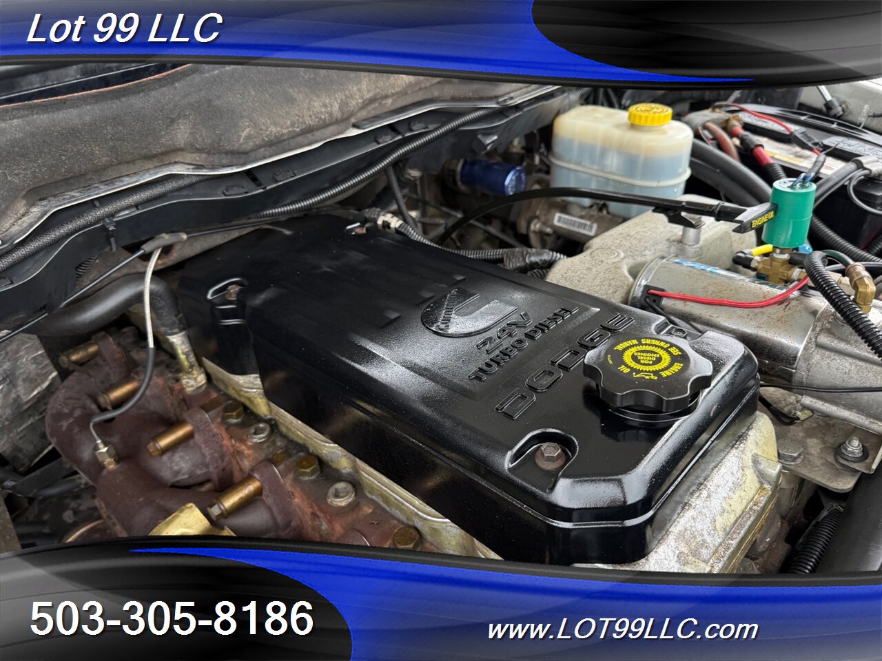 2003 Dodge Ram 3500 SLT Quad Cab 4x4 Cummins 5.9 Turbo Diesel Lifted  Canopy Ranch Bumper - Photo 49 - Milwaukie, OR 97267