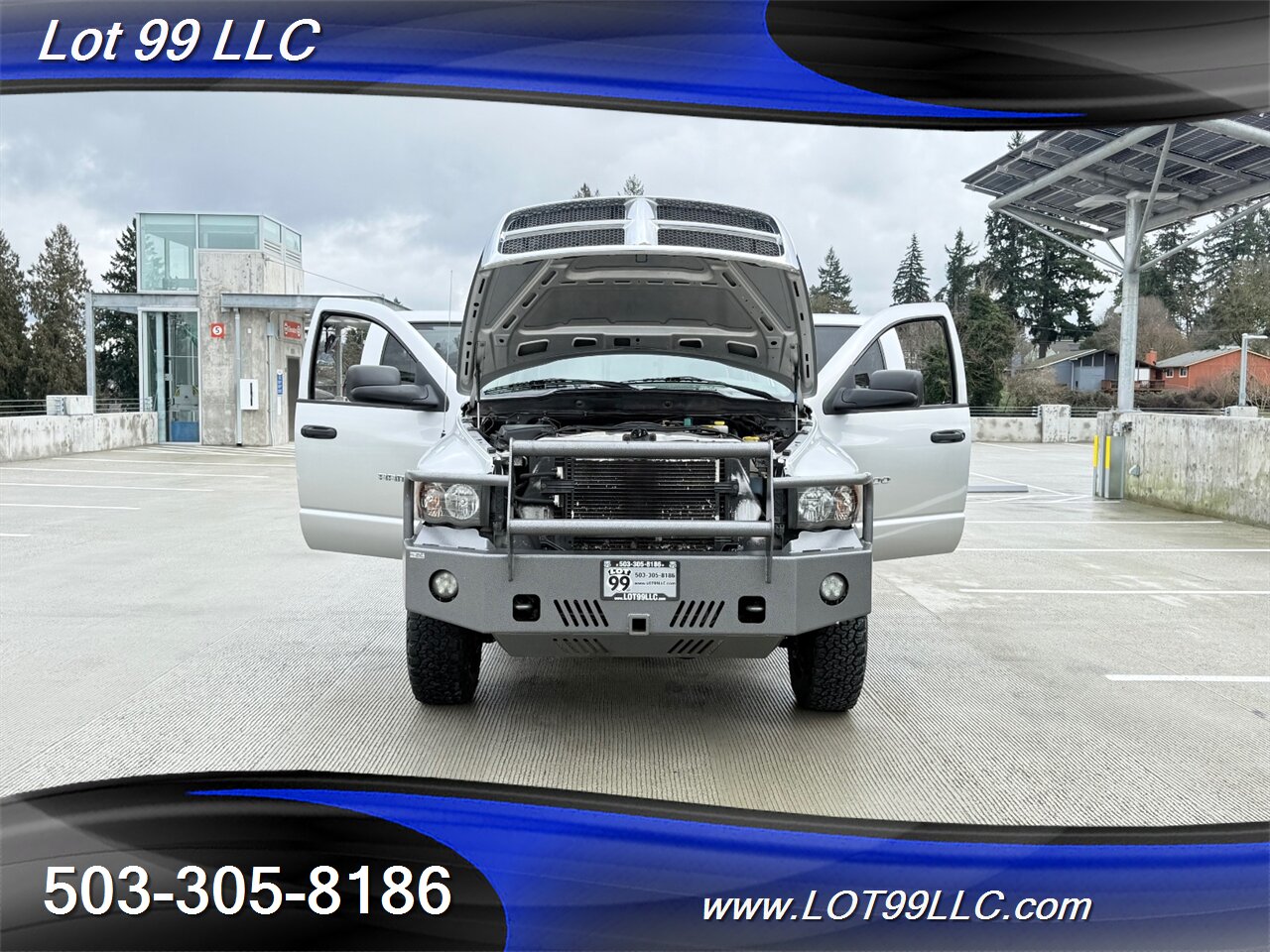 2003 Dodge Ram 3500 SLT Quad Cab 4x4 Cummins 5.9 Turbo Diesel Lifted  Canopy Ranch Bumper - Photo 22 - Milwaukie, OR 97267