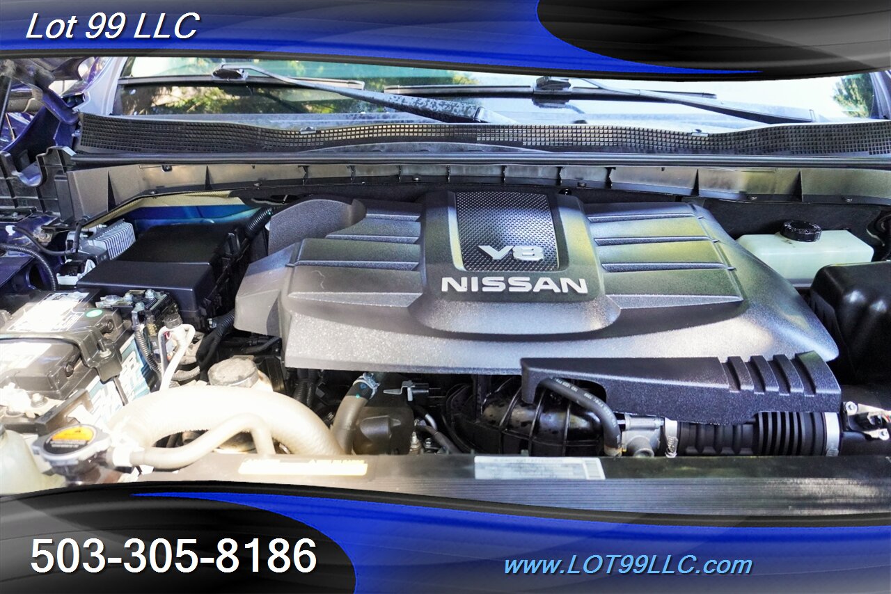 2018 Nissan Titan Platinum Reserve 4X4 V8 5.6 Auto Heated AC Leather  Moon Roof LIFTED Black Wheels LINE NEW TIRES - Photo 20 - Milwaukie, OR 97267