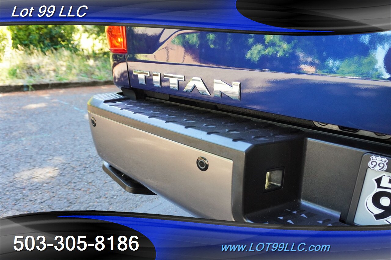 2018 Nissan Titan Platinum Reserve 4X4 V8 5.6 Auto Heated AC Leather  Moon Roof LIFTED Black Wheels LINE NEW TIRES - Photo 31 - Milwaukie, OR 97267