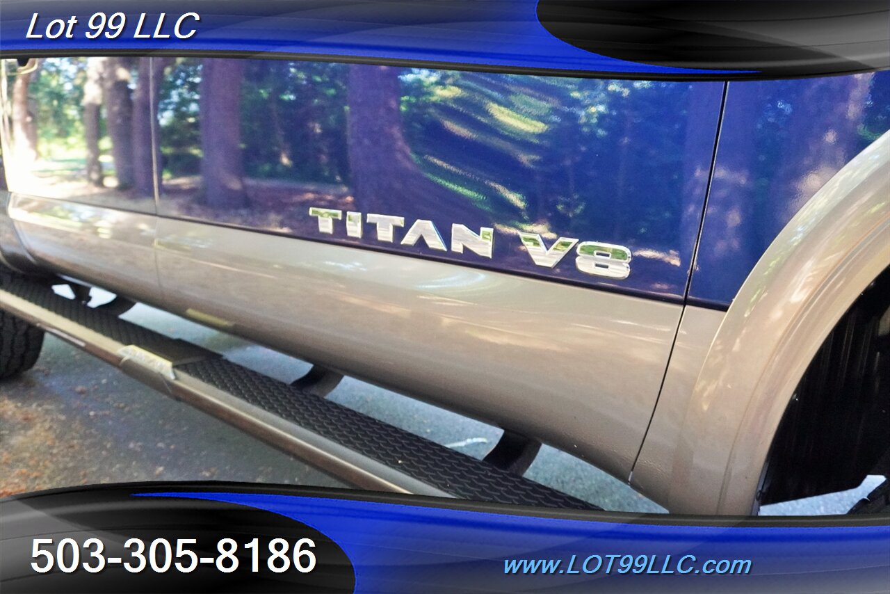 2018 Nissan Titan Platinum Reserve 4X4 V8 5.6 Auto Heated AC Leather  Moon Roof LIFTED Black Wheels LINE NEW TIRES - Photo 38 - Milwaukie, OR 97267