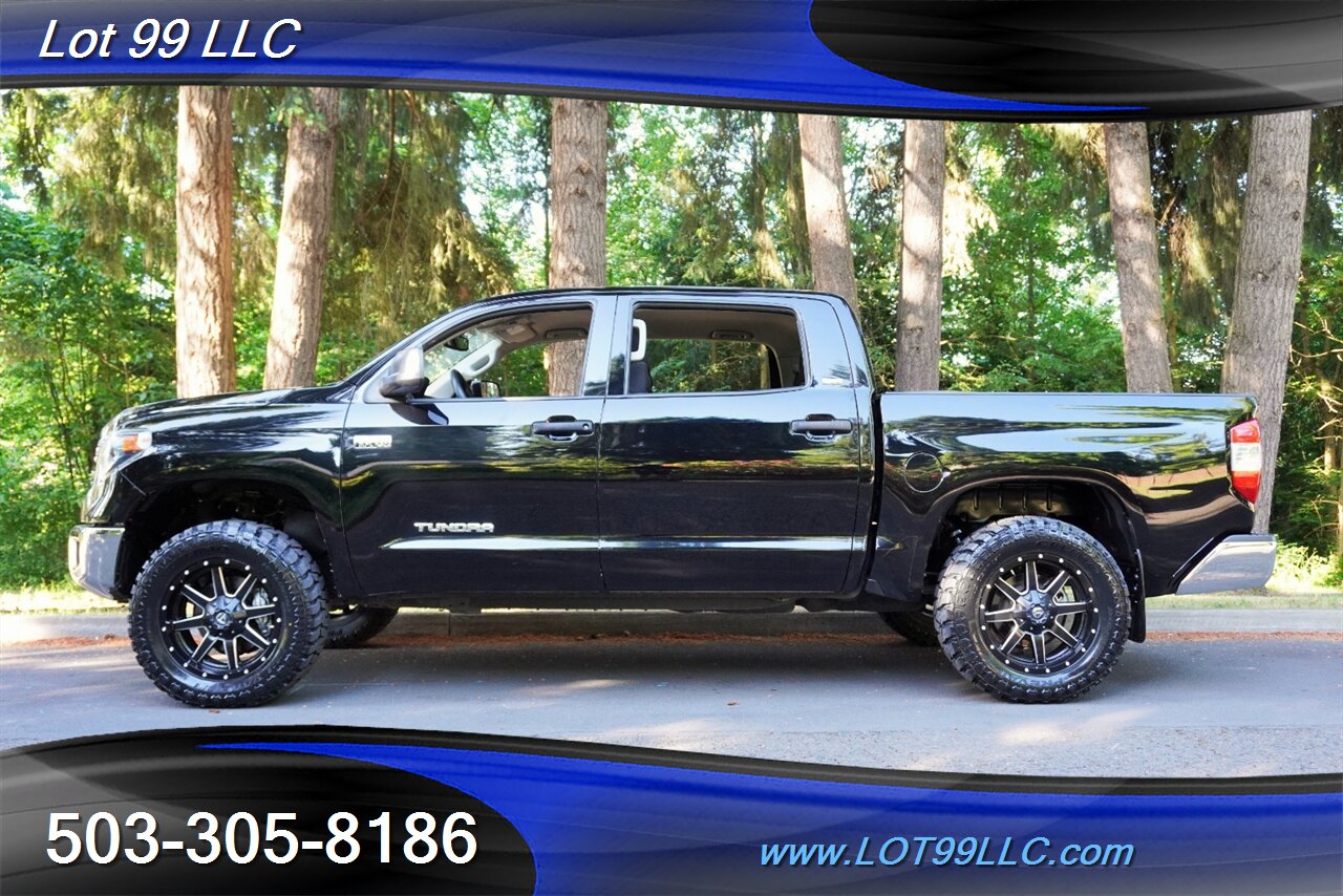 2020 Toyota Tundra SR5 4X4 Crew Max Only 79k LOW miles LIFTED Fuel  Wheels NEW OFF ROAD TIRES 2 OWNERS - Photo 1 - Milwaukie, OR 97267