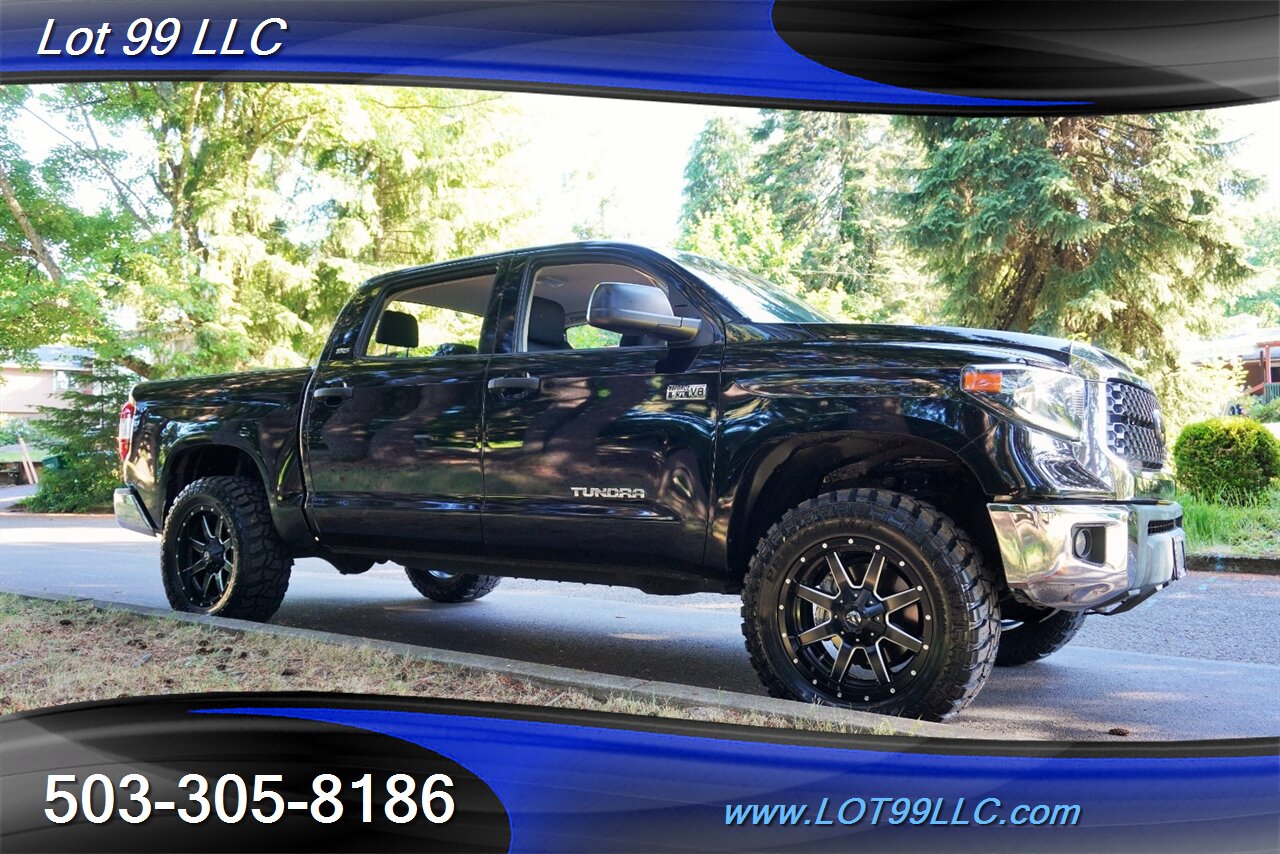 2020 Toyota Tundra SR5 4X4 Crew Max Only 79k LOW miles LIFTED Fuel  Wheels NEW OFF ROAD TIRES 2 OWNERS - Photo 7 - Milwaukie, OR 97267