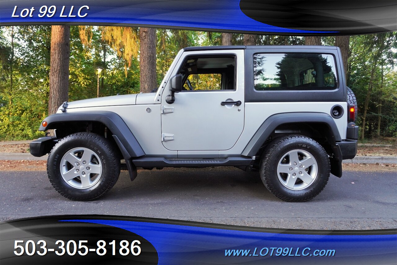 2012 Jeep Wrangler Sport 4X4 V6 Automatic Only 75k LOW MILES Hard Top  Premium Wheels Newer Tires Local Trade Super Clean - Photo 1 - Milwaukie, OR 97267