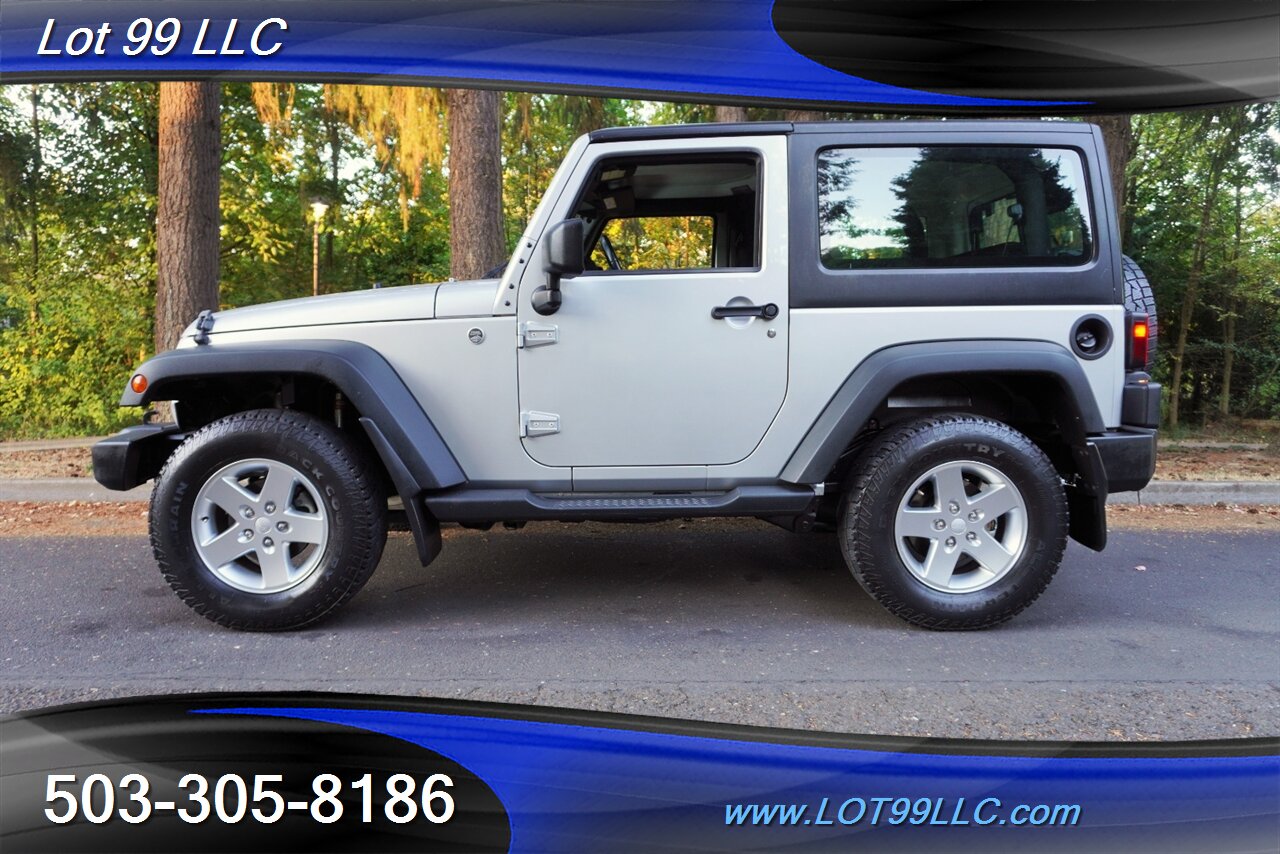 2012 Jeep Wrangler Sport 4X4 V6 Automatic Only 75k LOW MILES Hard Top  Premium Wheels Newer Tires Local Trade Super Clean - Photo 2 - Milwaukie, OR 97267