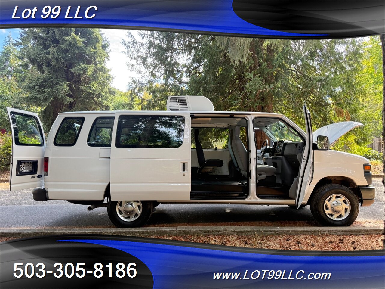 2009 Ford E-Series Van E-350 SD Extended 49k Miles Generator Rooftop AC Insulated Cummins Onan 2800 Generator - Photo 22 - Milwaukie, OR 97267