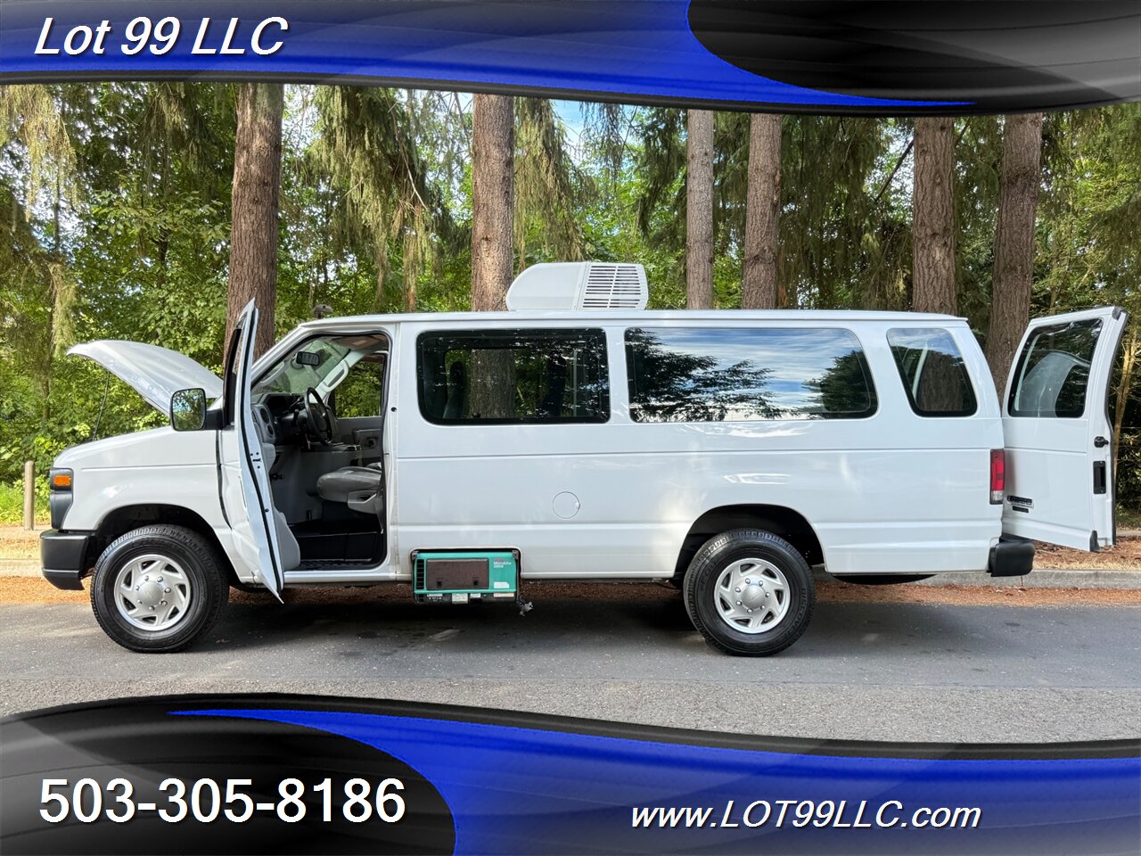 2009 Ford E-Series Van E-350 SD Extended 49k Miles Generator Rooftop AC Insulated Cummins Onan 2800 Generator - Photo 21 - Milwaukie, OR 97267