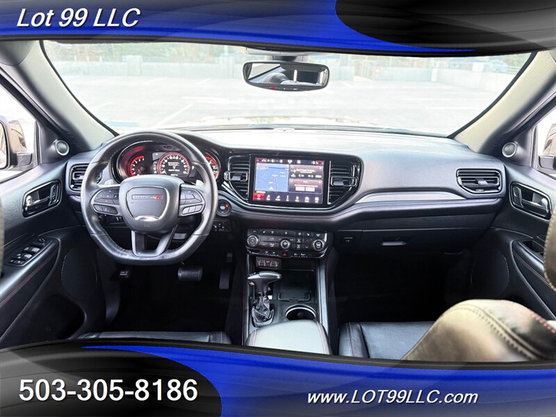 2021 Dodge Durango R/T 4x4 70k 3rd Row Leather Hemi 5.7 V8  Black Top Package 6 Passenger Quad Buckets