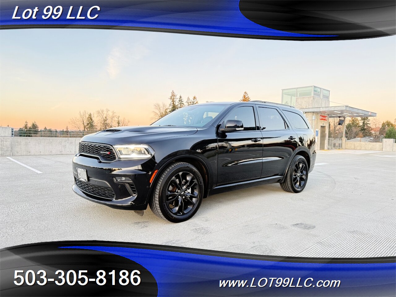 2021 Dodge Durango R/T 4x4 70k 3rd Row Leather Hemi 5.7 V8  Black Top Package 6 Passenger Quad Buckets - Photo 3 - Milwaukie, OR 97267