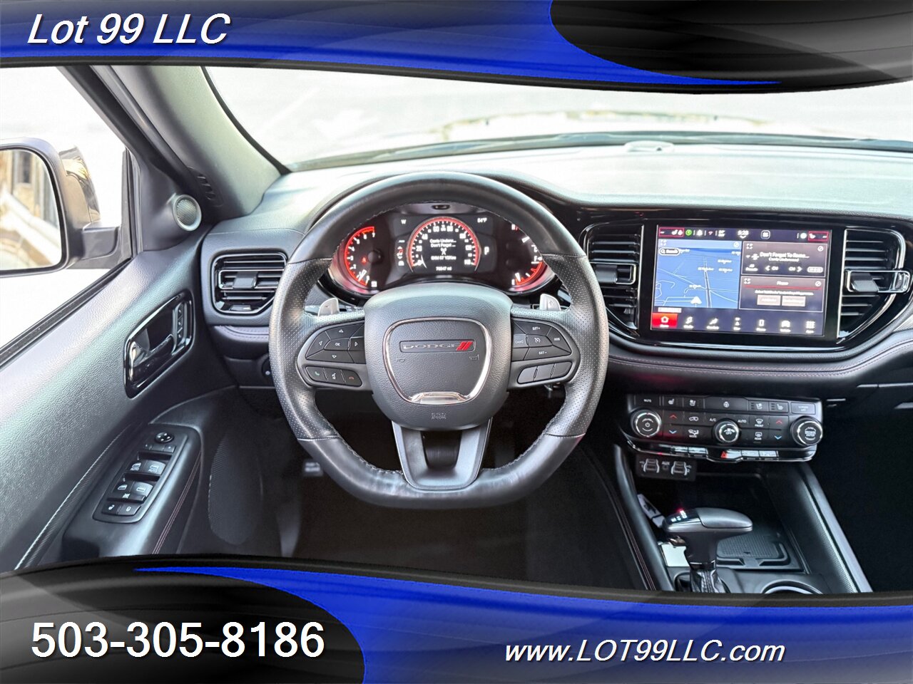 2021 Dodge Durango R/T 4x4 70k 3rd Row Leather Hemi 5.7 V8  Black Top Package 6 Passenger Quad Buckets - Photo 36 - Milwaukie, OR 97267