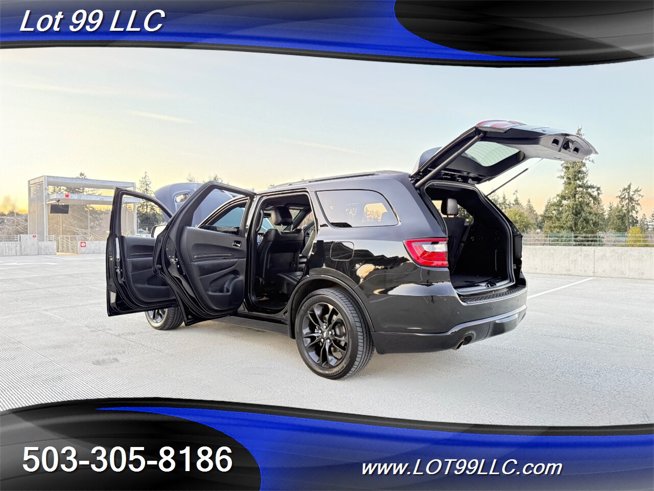 2021 Dodge Durango R/T 4x4 70k 3rd Row Leather Hemi 5.7 V8  Black Top Package 6 Passenger Quad Buckets - Photo 31 - Milwaukie, OR 97267
