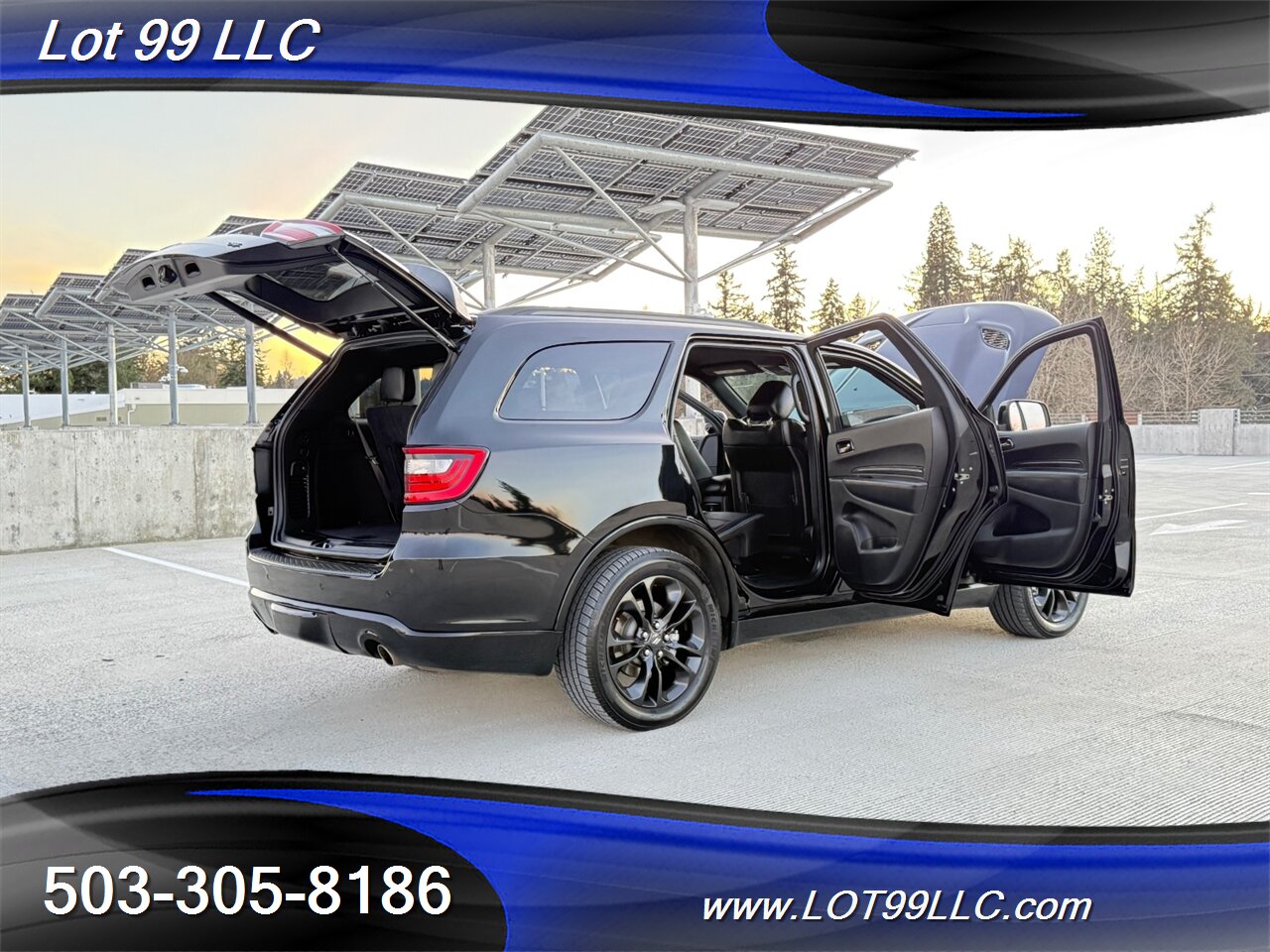 2021 Dodge Durango R/T 4x4 70k 3rd Row Leather Hemi 5.7 V8  Black Top Package 6 Passenger Quad Buckets - Photo 29 - Milwaukie, OR 97267