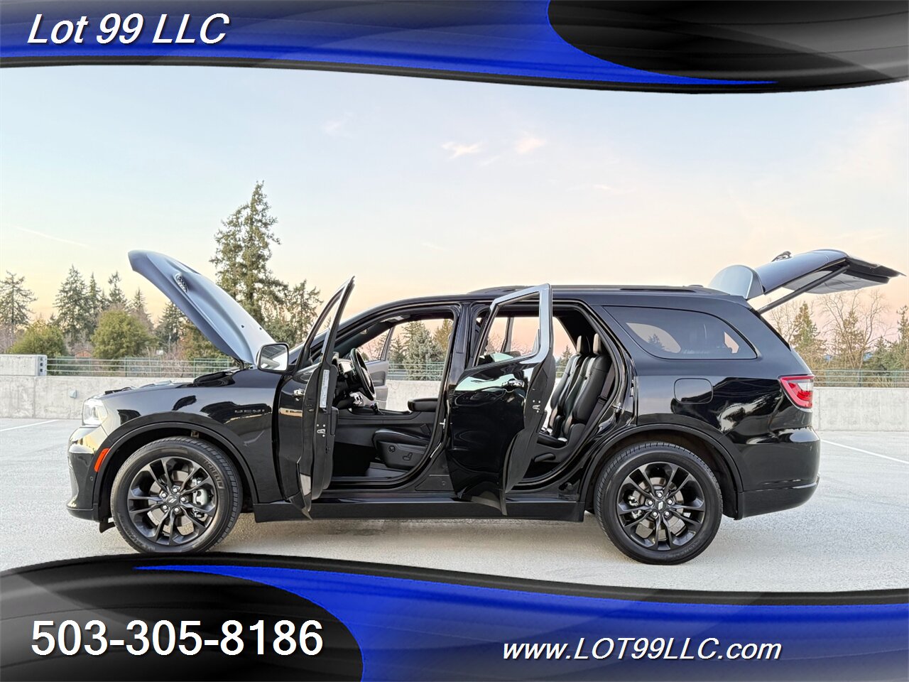 2021 Dodge Durango R/T 4x4 70k 3rd Row Leather Hemi 5.7 V8  Black Top Package 6 Passenger Quad Buckets - Photo 20 - Milwaukie, OR 97267