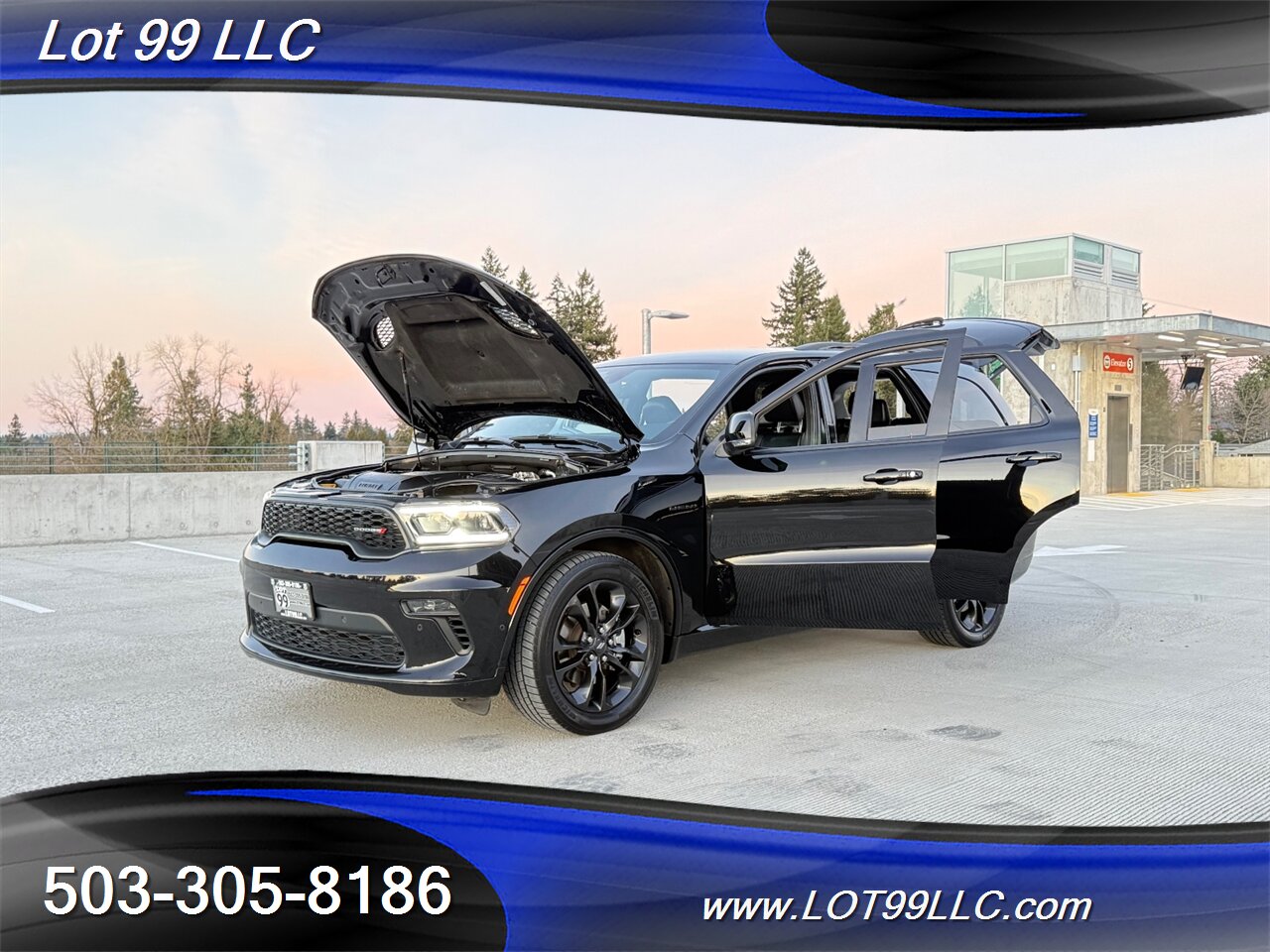 2021 Dodge Durango R/T 4x4 70k 3rd Row Leather Hemi 5.7 V8  Black Top Package 6 Passenger Quad Buckets - Photo 25 - Milwaukie, OR 97267