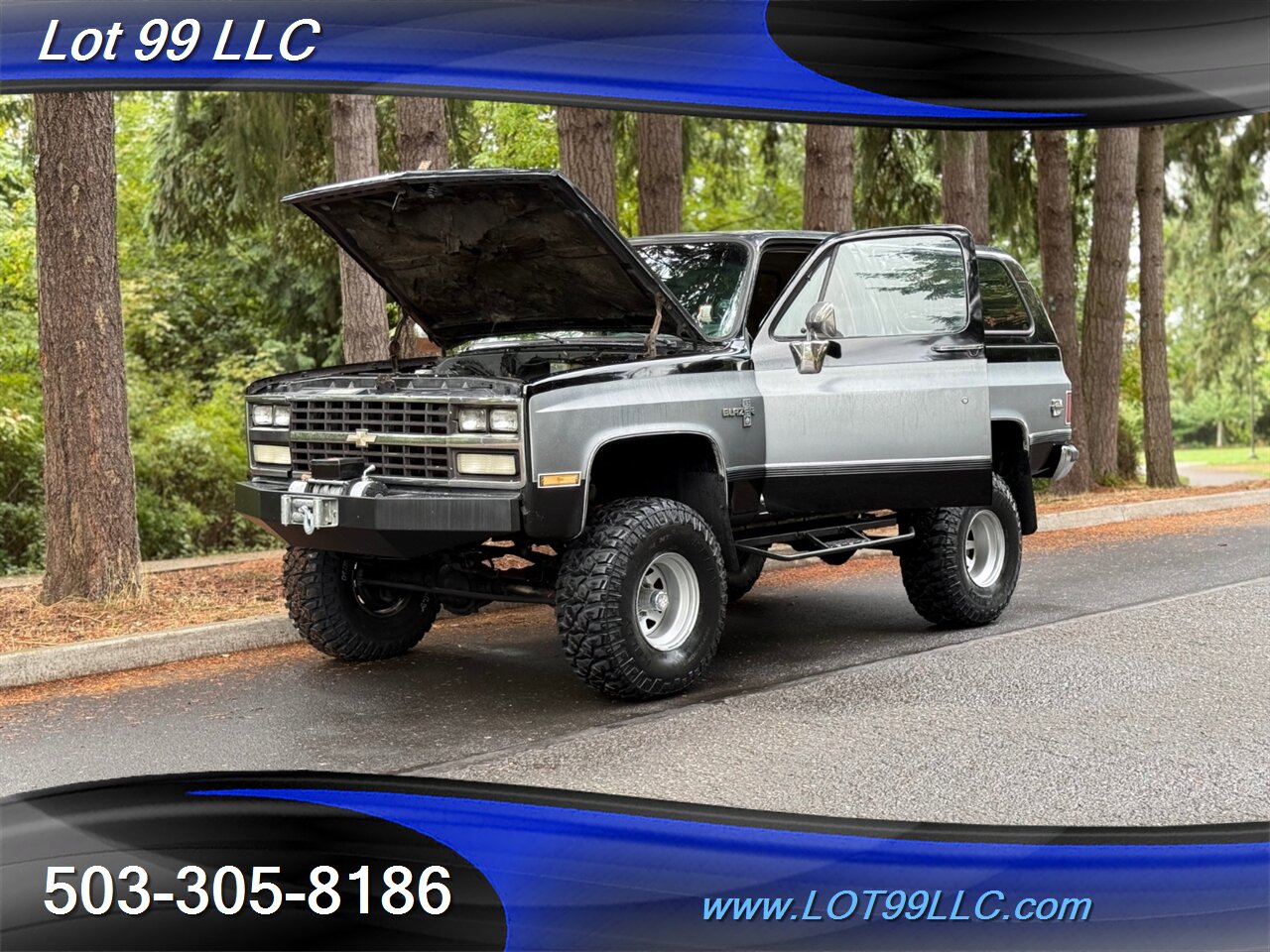 1987 Chevrolet Blazer Lifted 4x4 New 35 " Tires Winch Removable Top   - Photo 35 - Milwaukie, OR 97267