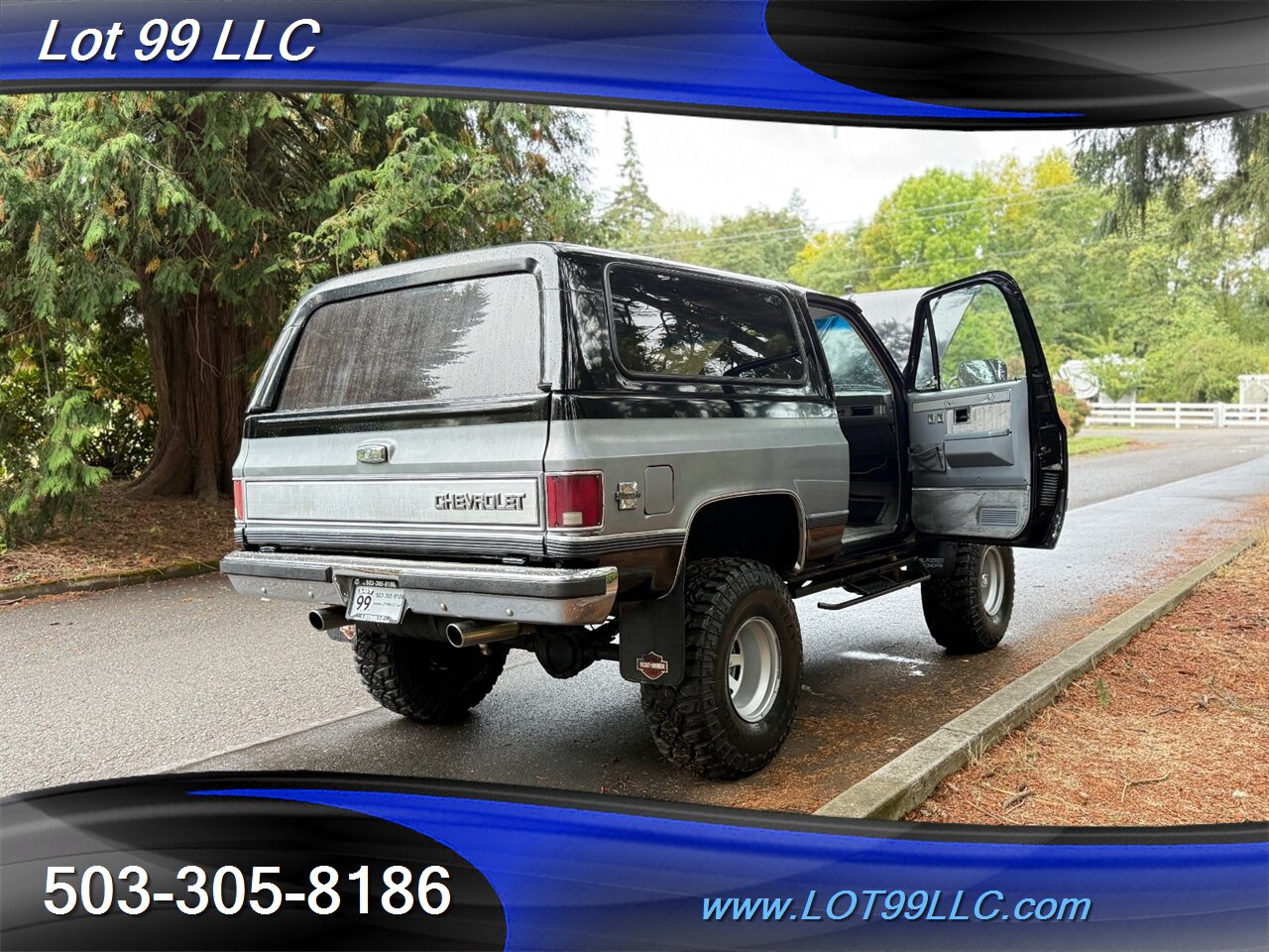 1987 Chevrolet Blazer Lifted 4x4 New 35 " Tires Winch Removable Top   - Photo 38 - Milwaukie, OR 97267