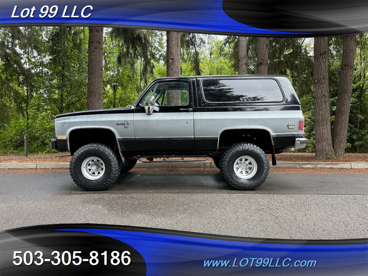 1987 Chevrolet Blazer Lifted 4x4 New 35 " Tires Winch Removable Top   - Photo 1 - Milwaukie, OR 97267