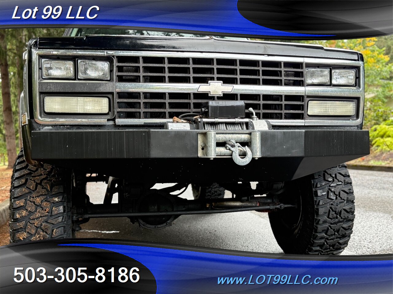 1987 Chevrolet Blazer Lifted 4x4 New 35 " Tires Winch Removable Top   - Photo 3 - Milwaukie, OR 97267