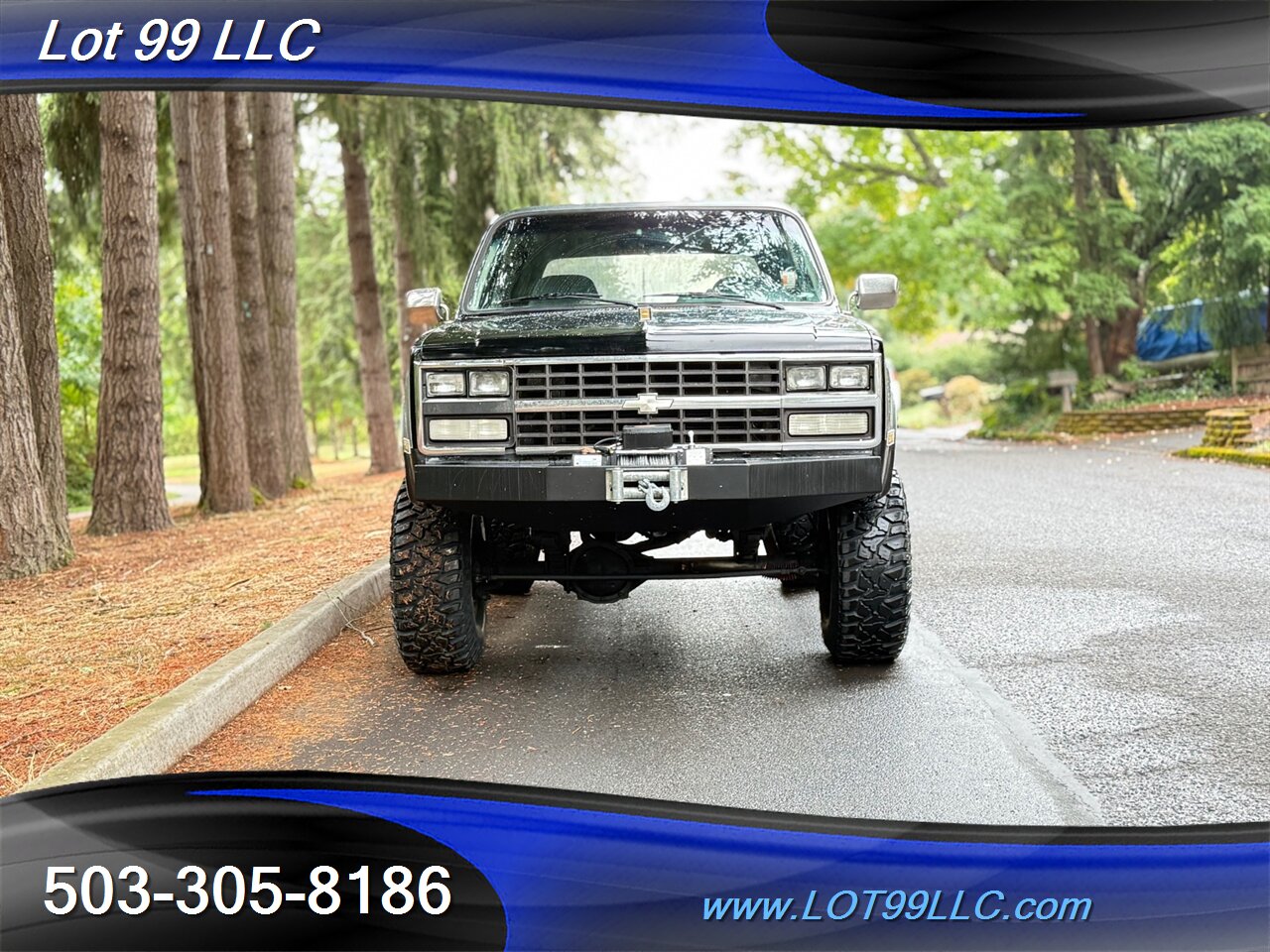 1987 Chevrolet Blazer Lifted 4x4 New 35 " Tires Winch Removable Top   - Photo 5 - Milwaukie, OR 97267