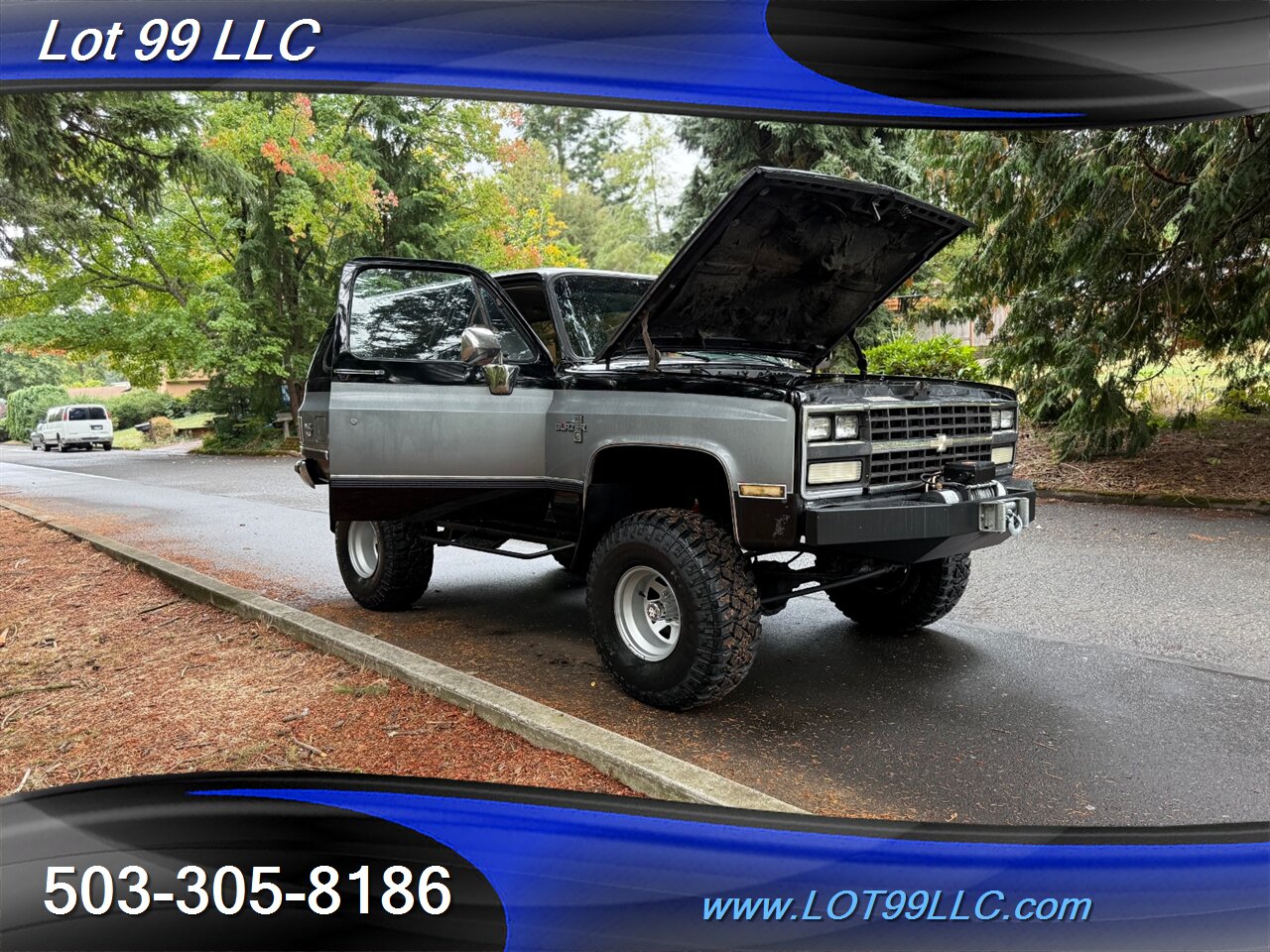 1987 Chevrolet Blazer Lifted 4x4 New 35 " Tires Winch Removable Top   - Photo 36 - Milwaukie, OR 97267