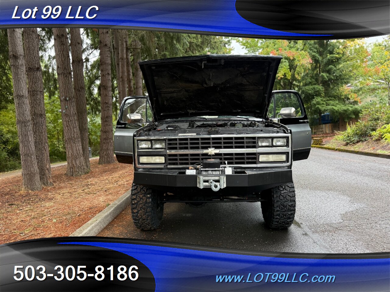 1987 Chevrolet Blazer Lifted 4x4 New 35 " Tires Winch Removable Top   - Photo 34 - Milwaukie, OR 97267