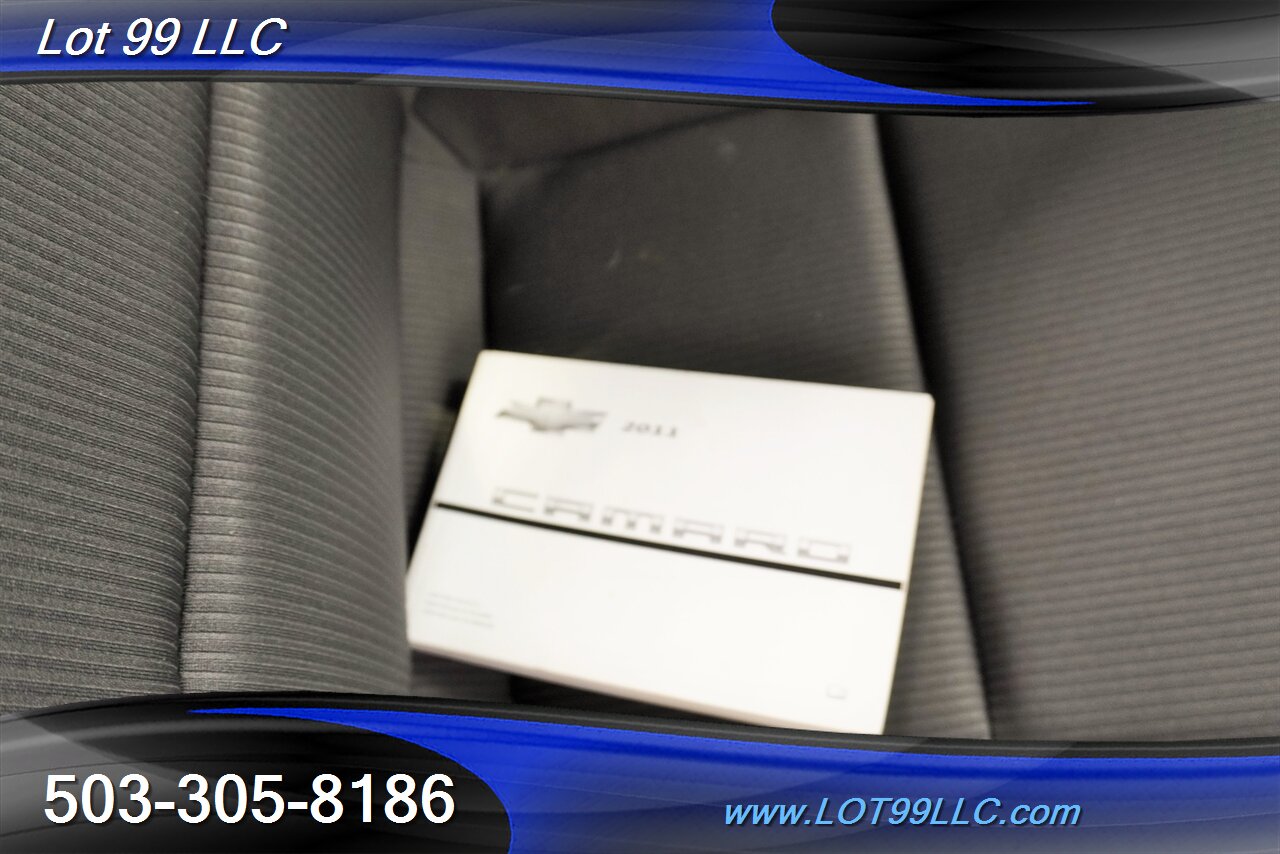 2011 Chevrolet Camaro SS Coupe Only 79K V8 6.2L Automatic Chrome Wheels  Like New Tires LOCAL TRADE SUPER CLEAN - Photo 24 - Milwaukie, OR 97267