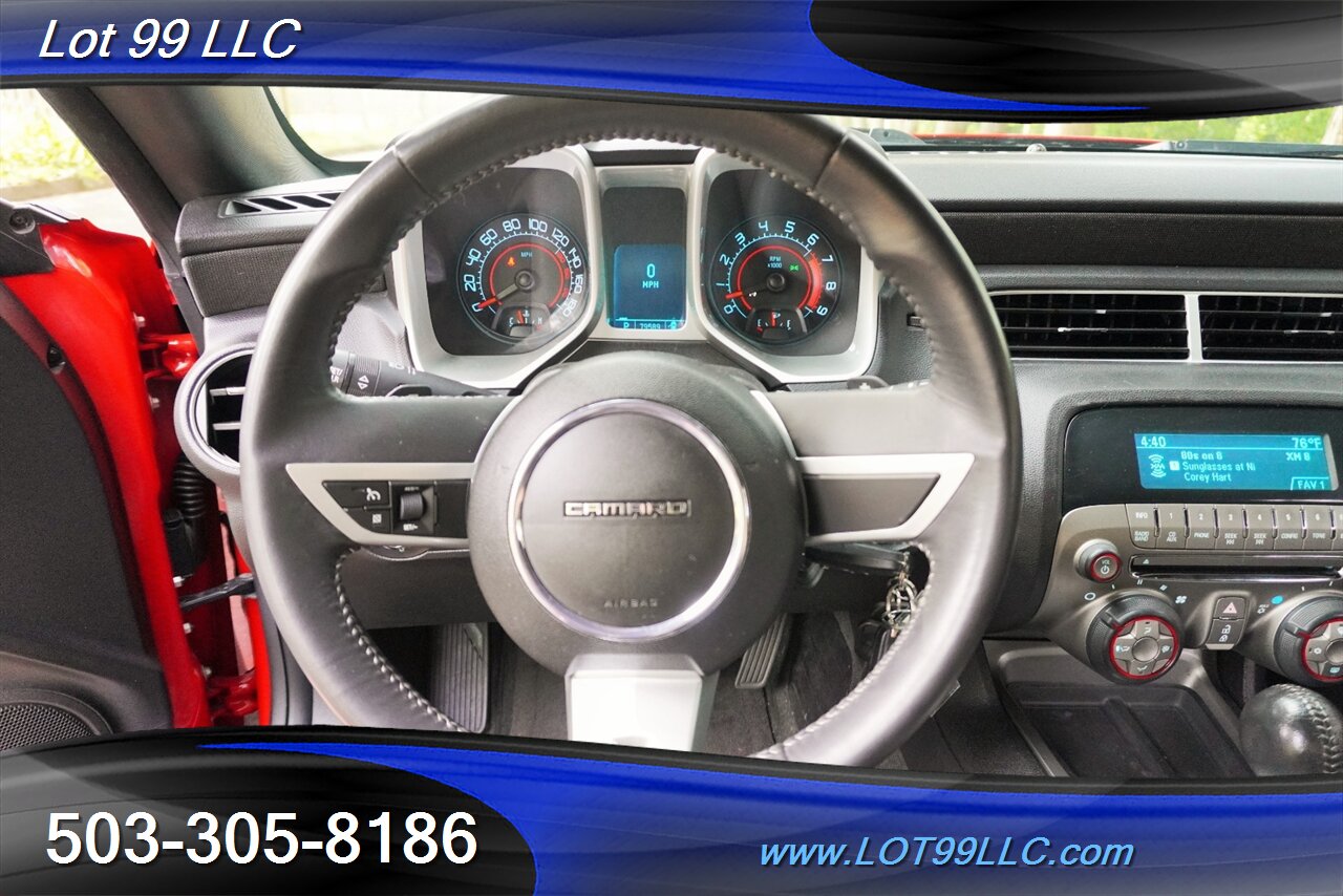 2011 Chevrolet Camaro SS Coupe Only 79K V8 6.2L Automatic Chrome Wheels  Like New Tires LOCAL TRADE SUPER CLEAN - Photo 21 - Milwaukie, OR 97267