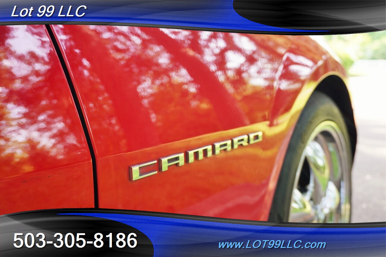 2011 Chevrolet Camaro SS Coupe Only 79K V8 6.2L Automatic Chrome Wheels  Like New Tires LOCAL TRADE SUPER CLEAN - Photo 32 - Milwaukie, OR 97267