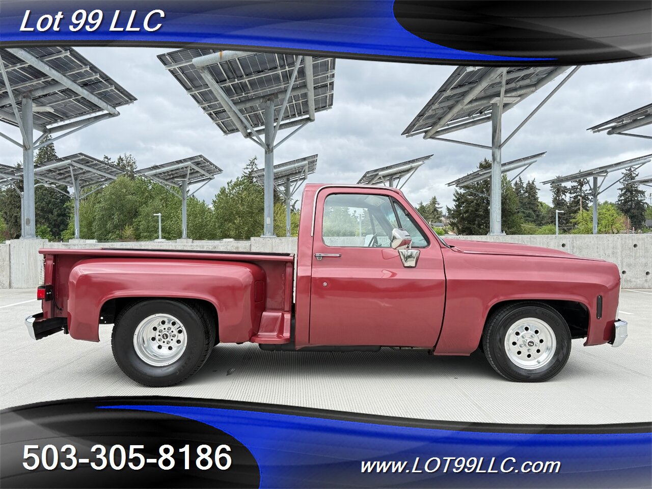 1979 GMC Scottsdale C10 Step Side Healthy ATK Crate 350 V8 Th350  New Hoosiers 4 Link New Shock & Springs - Photo 6 - Milwaukie, OR 97267