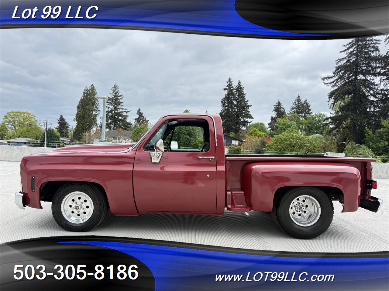 1979 GMC Scottsdale C10 Step Side Healthy ATK Crate 350 V8 Th350  New Hoosiers 4 Link New Shock & Springs - Photo 1 - Milwaukie, OR 97267