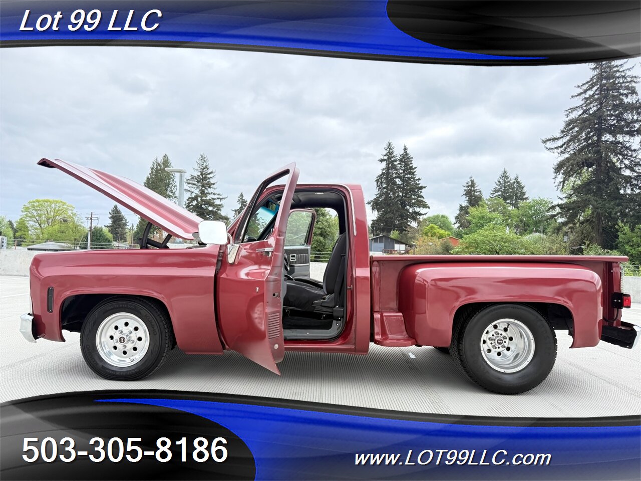 1979 GMC Scottsdale C10 Step Side Healthy ATK Crate 350 V8 Th350  New Hoosiers 4 Link New Shock & Springs - Photo 16 - Milwaukie, OR 97267