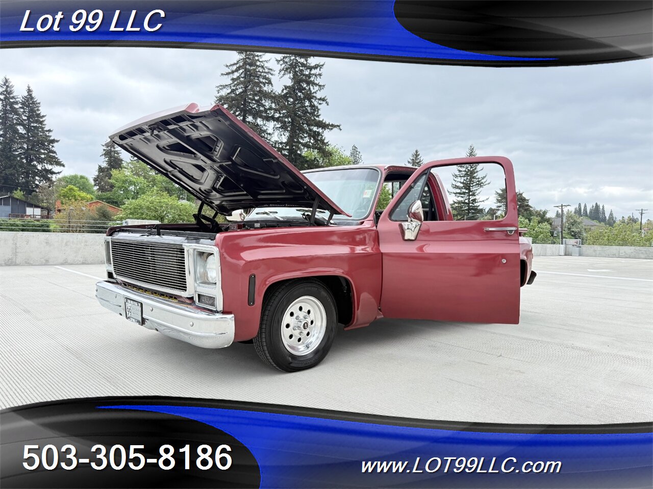 1979 GMC Scottsdale C10 Step Side Healthy ATK Crate 350 V8 Th350  New Hoosiers 4 Link New Shock & Springs - Photo 24 - Milwaukie, OR 97267