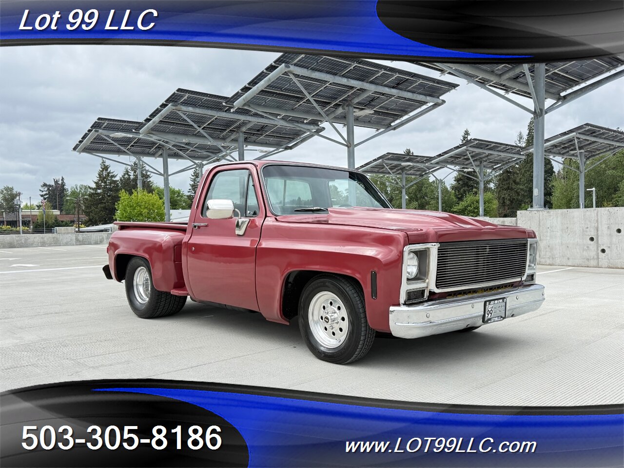 1979 GMC Scottsdale C10 Step Side Healthy ATK Crate 350 V8 Th350  New Hoosiers 4 Link New Shock & Springs - Photo 5 - Milwaukie, OR 97267