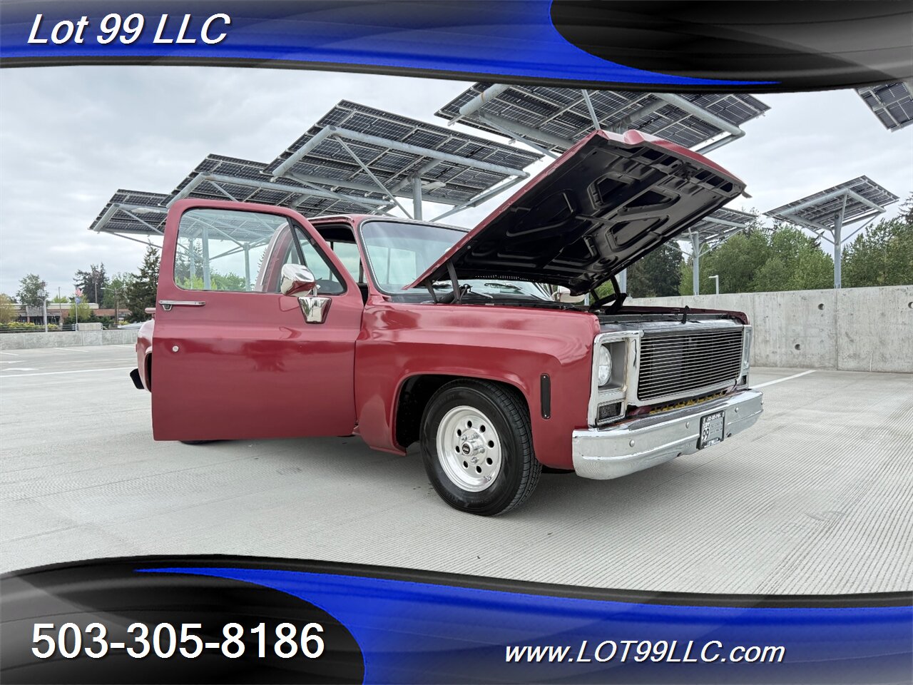 1979 GMC Scottsdale C10 Step Side Healthy ATK Crate 350 V8 Th350  New Hoosiers 4 Link New Shock & Springs - Photo 26 - Milwaukie, OR 97267