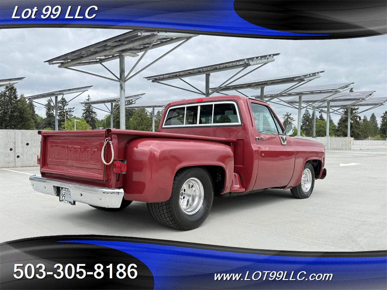 1979 GMC Scottsdale C10 Step Side Healthy ATK Crate 350 V8 Th350  New Hoosiers 4 Link New Shock & Springs - Photo 7 - Milwaukie, OR 97267