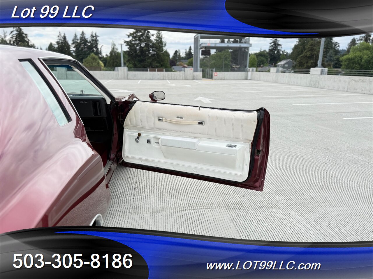 1976 Chevrolet Monte Carlo White Leather Bucket Seats   - Photo 37 - Milwaukie, OR 97267