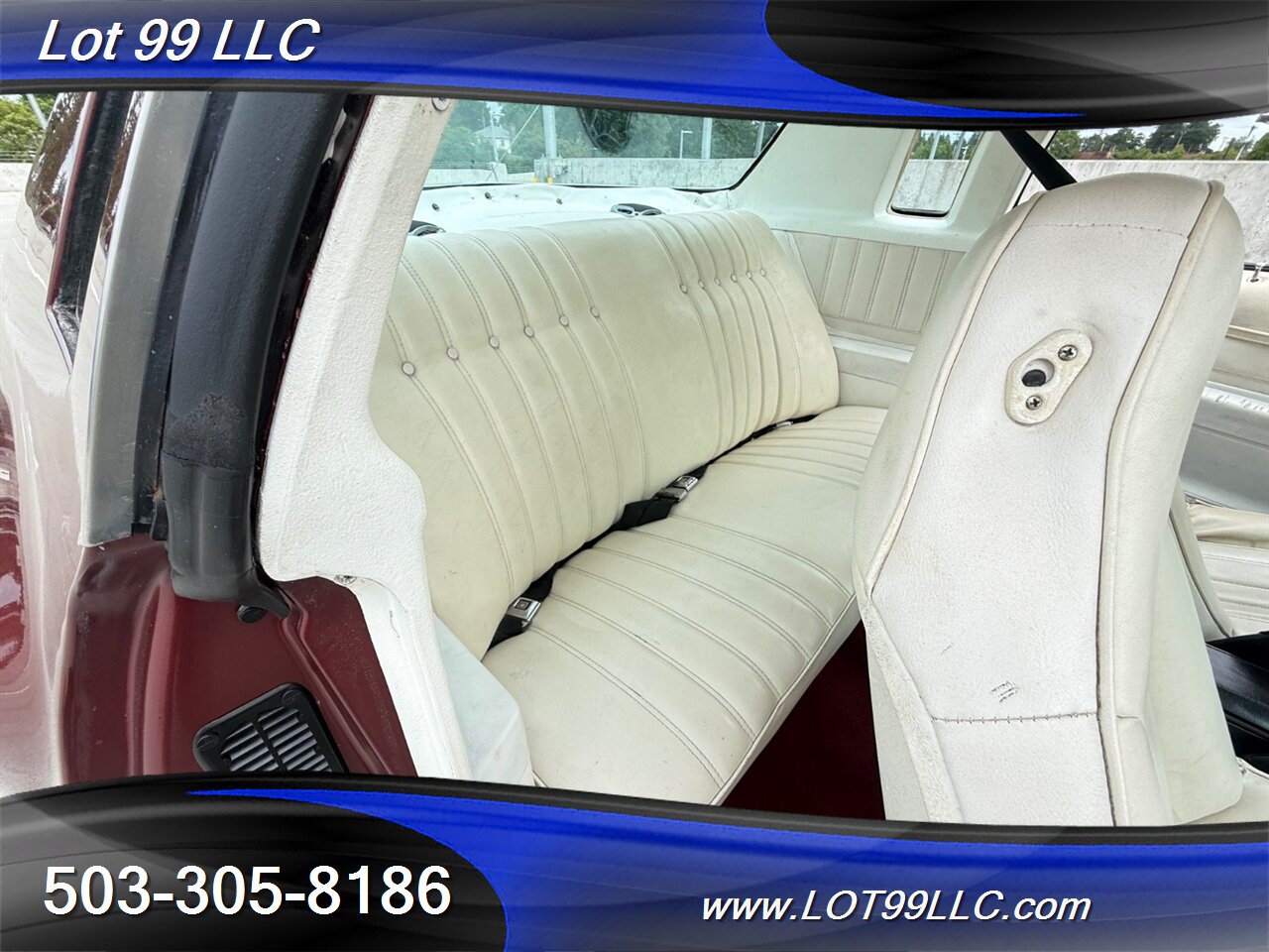 1976 Chevrolet Monte Carlo White Leather Bucket Seats   - Photo 15 - Milwaukie, OR 97267