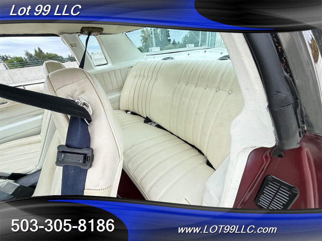 1976 Chevrolet Monte Carlo White Leather Bucket Seats   - Photo 35 - Milwaukie, OR 97267
