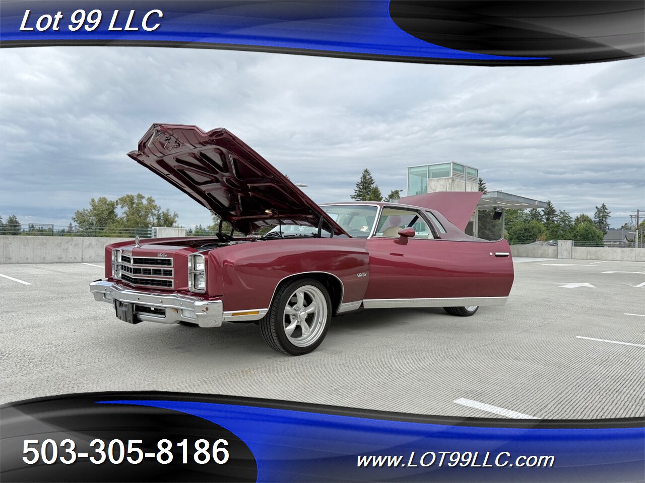 1976 Chevrolet Monte Carlo White Leather Bucket Seats   - Photo 26 - Milwaukie, OR 97267