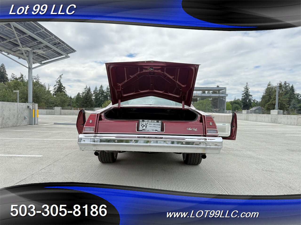 1976 Chevrolet Monte Carlo White Leather Bucket Seats   - Photo 30 - Milwaukie, OR 97267