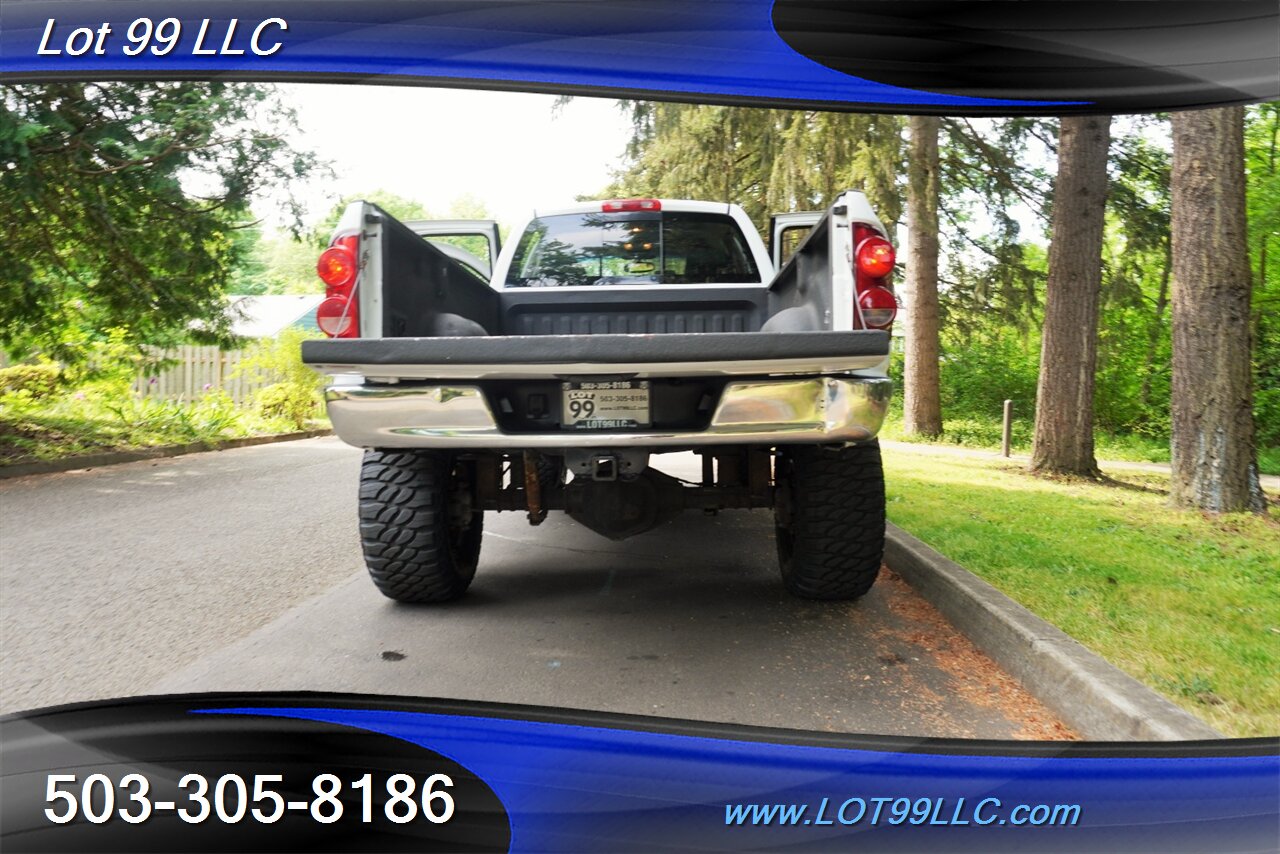2008 Dodge Ram 3500 SLT 4x4 6.7L CUMMINS Diesel LONG BED Lifted 20S  Wheels Brand New 40X13.520 OFF ROAD TIRES - Photo 28 - Milwaukie, OR 97267
