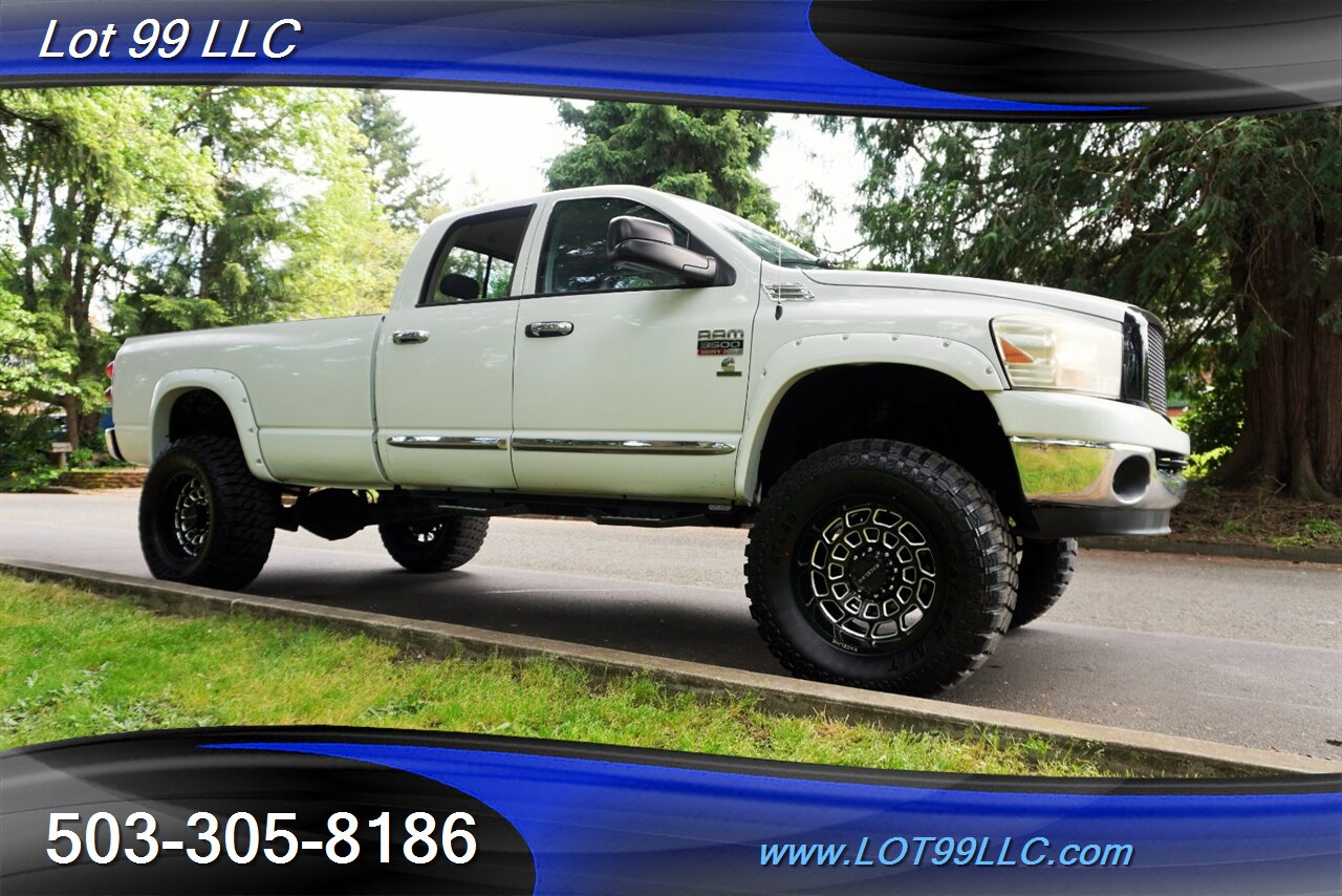 2008 Dodge Ram 3500 SLT 4x4 6.7L CUMMINS Diesel LONG BED Lifted 20S  Wheels Brand New 40X13.520 OFF ROAD TIRES - Photo 7 - Milwaukie, OR 97267