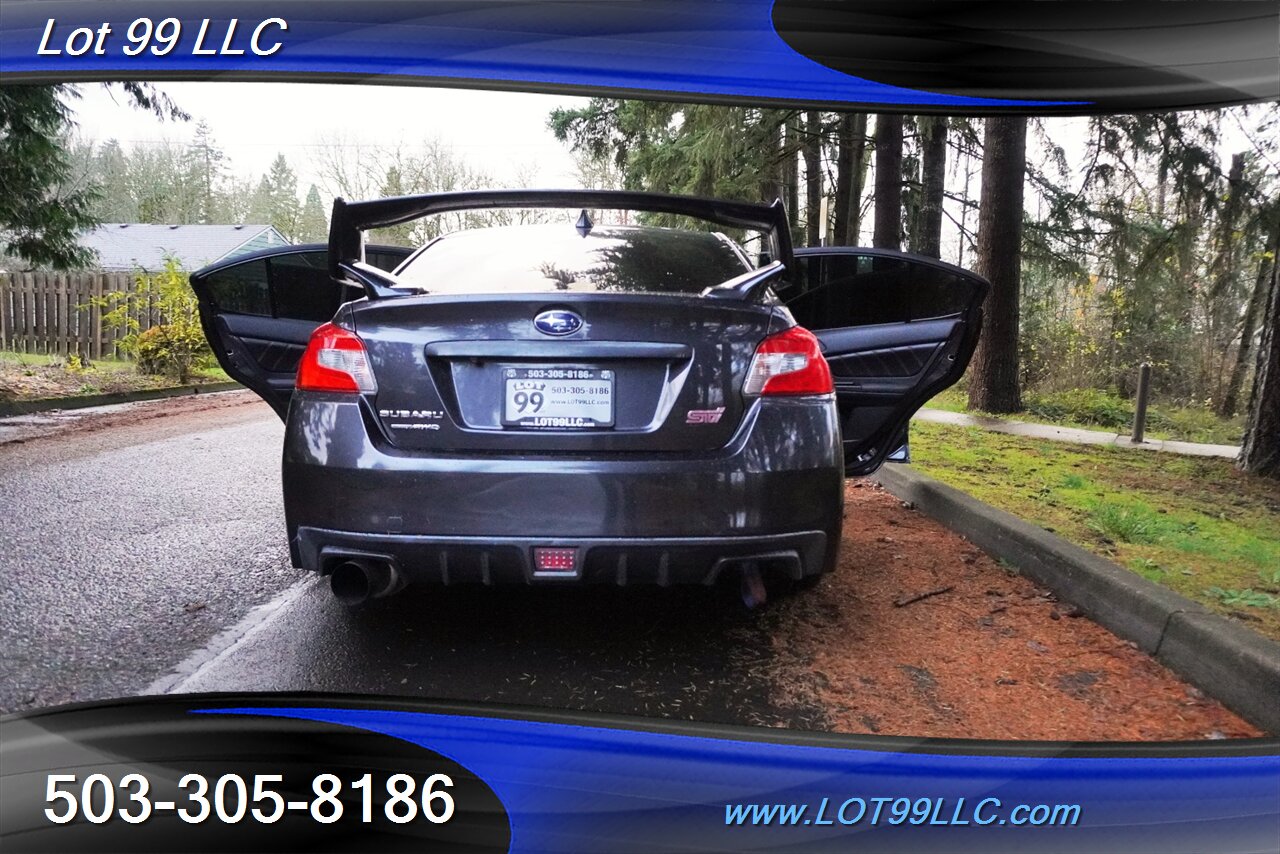 2015 Subaru WRX STI Limited AWD 2.5L TURBO Sedan Coilovers 18S - Photo 36 - Milwaukie, OR 97267